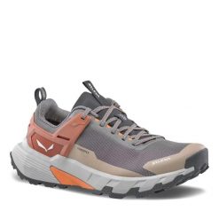 Buty trekkingowe Salewa Pedroc 2 Ptx. Szare buty trekkingowe męskie Salewa, bez zapięcia, do biegania. Za 598.00 zł.