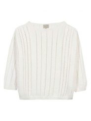 Herrlicher Sweter w kolorze białym rozmiar: M. Białe swetry klasyczne damskie Herrlicher, m, bez kołnierzyka. Za 126.99 zł.