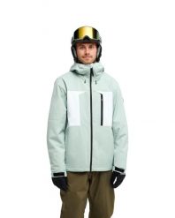Kurtka śniegowa techniczna dla Mężczyzn DAWSON 10K Zielony. Zielone kurtki narciarskie i snowboardowe damskie Quiksilver, m, bez wzorów, z materiału, bez kaptura, narciarskie. Za 849.99 zł.