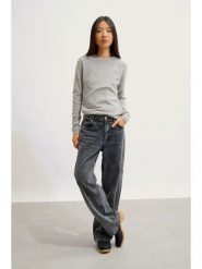 AUTHENTIC CASHMERE Kaszmirowy sweter "Ecrin" w kolorze jasnoszarym rozmiar: XXL. Szare swetry klasyczne damskie AUTHENTIC CASHMERE, xxl, z kaszmiru, bez kołnierzyka. Za 310.38 zł.