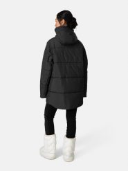 KARI TRAA Kurtka pikowana "Lea" w kolorze czarnym rozmiar: L. Czarne kurtki damskie Kari Traa, l, bez wzorów, bez kaptura. Za 379.44 zł.