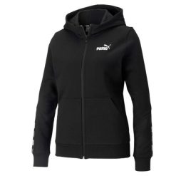 Bluza dresowa damska Puma POWER. Czarne bluzy bez kaptura damskie Puma, s, z bawełny. Za 225.20 zł.