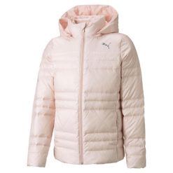 Puma Kurtka Light Goose Down 53194436. Czerwone kurtki damskie Puma, bez wzorów, bez kaptura. Za 341.99 zł.
