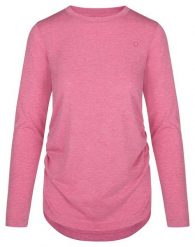 T-shirt damski Loap Baxana różowy. Czerwone t-shirty damskie Scarpa, s, bez wzorów, z materiału, bez kołnierzyka. Za 81.10 zł.