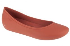 Baleriny Damskie Crocs Brooklyn Flat. Białe baleriny damskie Crocs, bez wzorów, z materiału, bez obcasa. Za 199.99 zł.