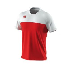 Koszulka Errea Brandon. Czerwone t-shirty sportowe męskie ERREA, bez ramiączek, do piłki nożnej. Za 179.50 zł.