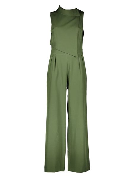 Made of emotion Kombinezon rozmiar: M. Zielone kombinezony damskie Made Of Emotion, m, bez wzorów, bez kołnierzyka, bez ramiączek. Za 248.58 zł.