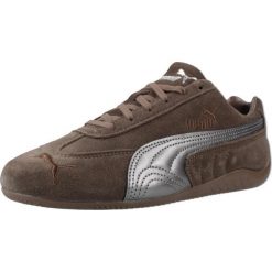 Buty PUMA YELLOW SPEEDCAT LUX Brązowy. Brązowe obuwie trekkingowe damskie Puma. Za 460.99 zł.