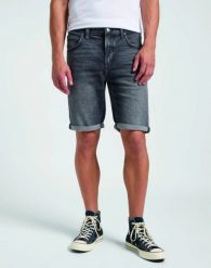 MESKIE SPODENKI LEE 5 POCKET SHORT WASHED OTTO 112363927. Szorty męskie Lee, bez kołnierzyka. Za 169.99 zł.