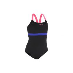 Strój jednoczęściowy do aquafitness Anna damski. Niebieskie stroje jednoczęściowe damskie NABAIJI, bez wzorów. Za 99.99 zł.