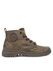 Palladium Trapery Pampa Sp20 Hi Wax 74388-213-M Brązowy. Brązowe buty zimowe męskie Palladium, z materiału, bez zapięcia. Za 289.99 zł.