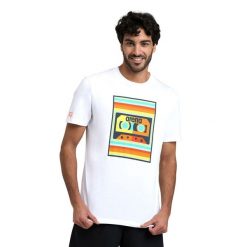 Koszulka sportowa Arena T-Shirt Solid Cotton. Białe t-shirty sportowe męskie Arena, m, bez ramiączek, do pływania. Za 129.99 zł.