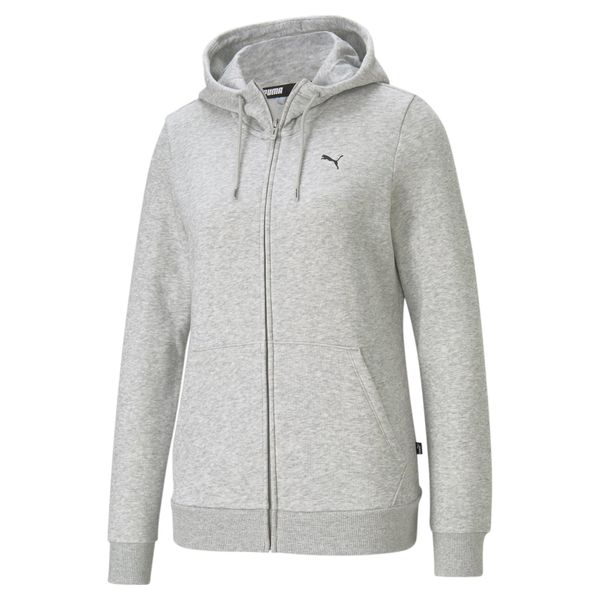 Bluza dresowa damska Puma ESS SMALL LOGO. Szare bluzy bez kaptura damskie Puma, s, z dresówki. Za 361.50 zł.