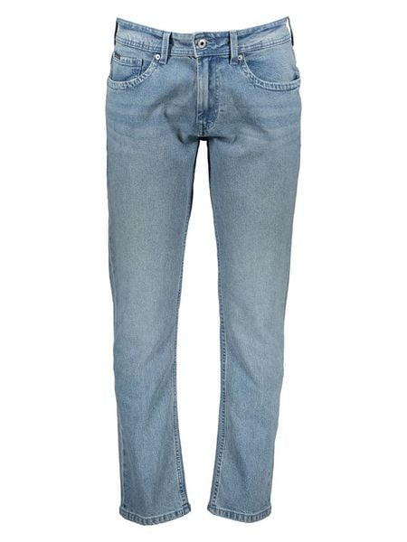 Pepe Jeans Dżinsy "Cash" - Regular fit - w kolorze błękitnym rozmiar: W32/L34. Niebieskie jeansy męskie Pepe Jeans. Za 162.87 zł.