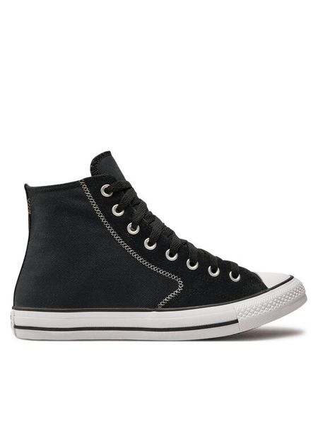 Converse Trampki Chuck Taylor All Star Mixed Materials A08186C Czarny. Czarne trampki i tenisówki męskie Converse, bez wzorów, z materiału, bez zapięcia. Za 229.99 zł.