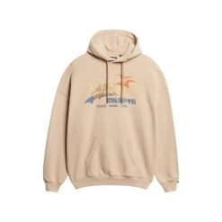 Bluza damska Superdry Tokyo Vl. Szare bluzy bez kaptura damskie Superdry., uniwersalny. W wyprzedaży za 272.00 zł.