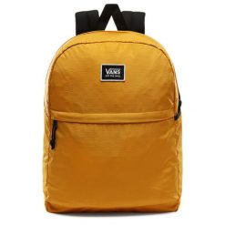 Plecak szkolny Vans Pep Squad Mango Mojito młodzieżowy - VN0A3B47UXM. Żółta plecaki damskie Vans, bez wzorów. Za 179.00 zł.