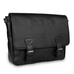 Torba skórzana Pavone Nero Lukka 2331 BL czarna. Czarne torby na laptopa damskie Pavone Nero, bez wzorów, ze skóry. Za 679.99 zł.