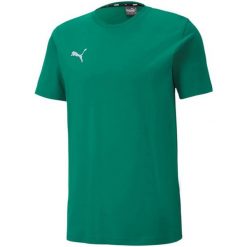T-shirt Męski TeamGoal 23. Zielone t-shirty męskie Puma, m, bez wzorów, bez kołnierzyka. Za 149.99 zł.