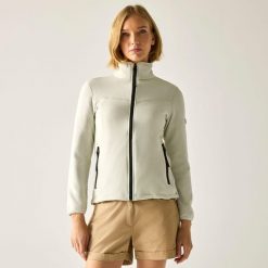 Bluza polarowa damska Florena z zamkiem błyskawicznym. Szare bluzy z kapturem damskie Regatta, m, z dzianiny. Za 199.99 zł.