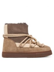 Inuikii Śniegowce Patchwork 3001.003.0073 Brązowy. Brązowe kozaki dziewczęce Inuikii, bez wzorów, bez obcasa. Za 1,459.00 zł.