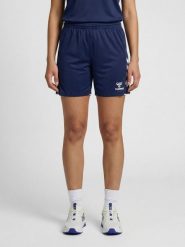 Szorty damskie Hummel Core 2.0. Białe spodenki sportowe damskie HUMMEL, l, z poliamidu, na fitness i siłownię. Za 112.00 zł.