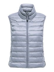 ONLY Kamizelka pikowana w kolorze błękitnym rozmiar: S-42/44. Niebieskie kamizelki damskie Only, s. Za 95.69 zł.