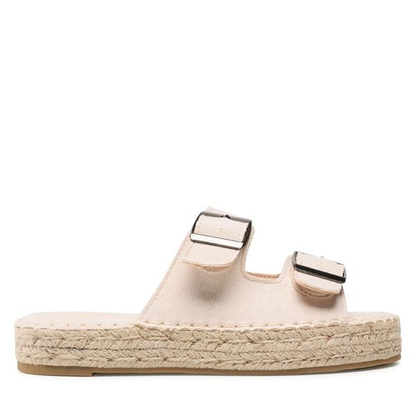 Espadryle Jenny Fairy. Brązowe espadryle damskie Jenny Fairy, bez wzorów, bez obcasa. Za 99.99 zł.