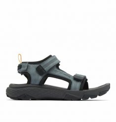 Columbia Sandały Peakfreak Rush 2121251053. Szare sandały męskie Columbia, z nubiku, bez zapięcia. Za 289.00 zł.
