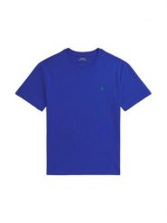 Polo Ralph Lauren T-Shirt 323832904503 Niebieski Regular Fit. Niebieskie t-shirty chłopięce Polo Ralph Lauren, bez wzorów, z bawełny, bez ramiączek. Za 219.99 zł.