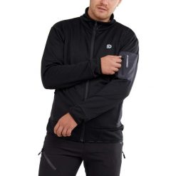 Bluza polarowa męska Fundango Rauris Midlayer. Czarne bluzy bez kaptura męskie Fundango, m, z polaru. Za 419.90 zł.