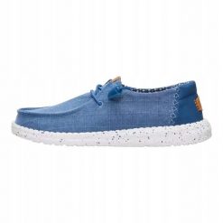 HeyDude Damskie Mokasyny Wendy Chambray Grid. Białe mokasyny damskie Hey dude, z materiału. Za 289.00 zł.