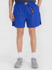 SPODENKI MĘSKIE 4F CASUAL TSHOM533 KRÓTKIE KOLOR NIEBIESKI. Niebieskie szorty męskie 4f, na lato, bez wzorów, z bawełny, casualowe. Za 129.99 zł.