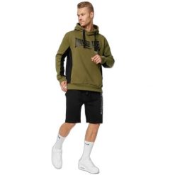 Bluza z kapturem Lonsdale Balmullo. Czarne bluzy z kapturem męskie Lonsdale, m. Za 339.85 zł.
