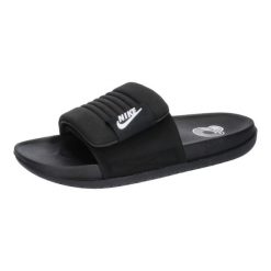 Sandały Mężczyzna Nike Offcourt czarny. Czarne sandały męskie Nike, z gumy, z otwartym noskiem, bez zapięcia. Za 336.00 zł.