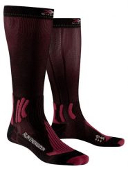 X-Bionic Skarpety "Energizer 4.0" w kolorze czerwonym do biegania rozmiar: 39-41. Czerwone skarpetki męskie X BIONIC, bez wzorów. Za 83.22 zł.