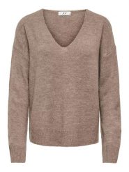 JDY Sweter "Elanora" w kolorze beżowym rozmiar: S. Brązowe swetry klasyczne damskie JDY, s, bez kołnierzyka. Za 75.34 zł.