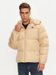 Tommy Jeans Kurtka puchowa Alaska DM0DM19537 Beżowy Loose Fit. Brązowe kurtki męskie Tommy Jeans, m, bez wzorów, z jeansu, bez kaptura. Za 669.99 zł.