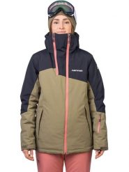 Hannah Kurtka narciarska "Maky Col" w kolorze zielono-antracytowym rozmiar: 36. Czarne kurtki narciarskie i snowboardowe damskie Hannah, s, bez wzorów, bez kaptura, narciarskie. Za 448.99 zł.