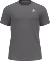 Koszulka z krótkim rękawem trekkingowa męska Odlo T-shirt F-DRY. Szare t-shirty męskie Odlo, na lato, m, z materiału, bez ramiączek, trekkingowe. Za 244.70 zł.