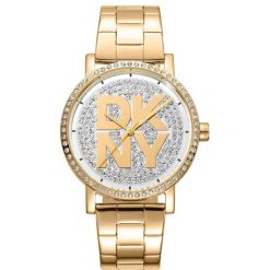 Zegarek damski Dkny DK1L035M0215, Quartz, 36mm, 5ATM. Żółte zegarki damskie DKNY. W wyprzedaży za 484.30 zł.