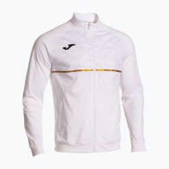 Bluza do biegania męska Joma Record III Full Zip. Białe bluzy bez kaptura męskie Joma, m. Za 119.99 zł.