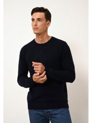 Just Cashmere Kaszmirowy sweter "Noe" w kolorze granatowym rozmiar: M. Niebieskie swetry męskie Just Cashmere, m, bez wzorów, z kaszmiru, bez kołnierzyka. Za 478.62 zł.