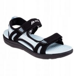 Sandały Damskie Martibo. Szare sandały damskie MARTES, bez wzorów, z materiału, bez obcasa. Za 137.99 zł.
