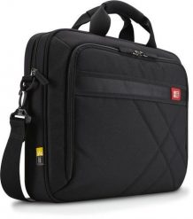 Case Logic DLC-115 Black 39,6 cm (15.6") Obudowa na messenger Czarny. Czarne walizki męskie Case Logic, bez wzorów. Za 184.99 zł.