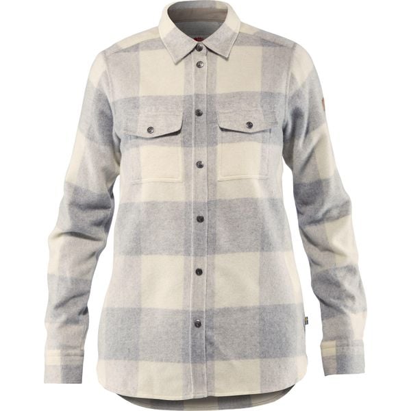 Koszula turystyczna damska Fjallraven Canada Shirt. Szare koszule damskie Fjällräven, s, bez wzorów, z materiału, eleganckie, bez kołnierzyka, bez ramiączek. Za 753.49 zł.