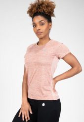 Monetta Performance Koszulka almon Różowy. Brązowe bluzki sportowe damskie GORILLA WEAR, xs, z poliesteru, bez kołnierzyka, bez ramiączek. Za 178.00 zł.