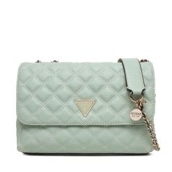 Torebka Guess. Zielone torebki klasyczne damskie Guess, z aplikacjami, bez dodatków. Za 589.99 zł.