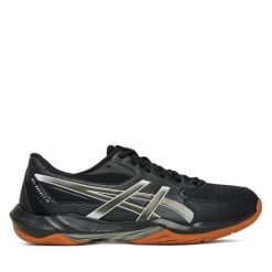 Buty halowe Asics. Czarne buty sportowe na co dzień męskie Asics, bez zapięcia. Za 339.99 zł.