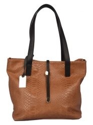 Florence Bags Skórzana torebka "Mirs" w kolorze jasnobrązowym - 26 x 31 x 15 cm rozmiar: onesize. Brązowe torebki klasyczne damskie Florence Bags, bez wzorów, z materiału, bez dodatków. Za 243.27 zł.
